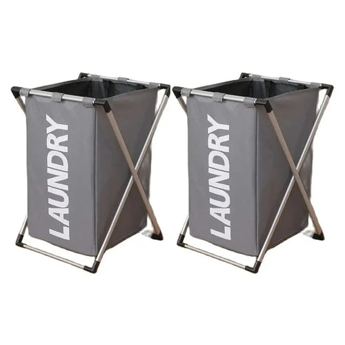 Foldable and waterproof laundry basket for versatile storage - vue 11 sur 11