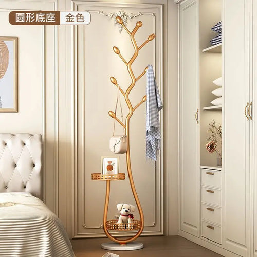 elegant floor coat rack for practical and stylish storage - vue 10 sur 9