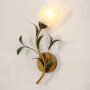 Antique iron wall light American retro style for hotel projects