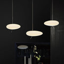 Nordic LED pendant lamp with touch switch and glass pebbles