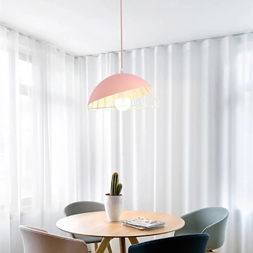Modern creative macaron style chandelier for restaurant - vue 4 sur 10