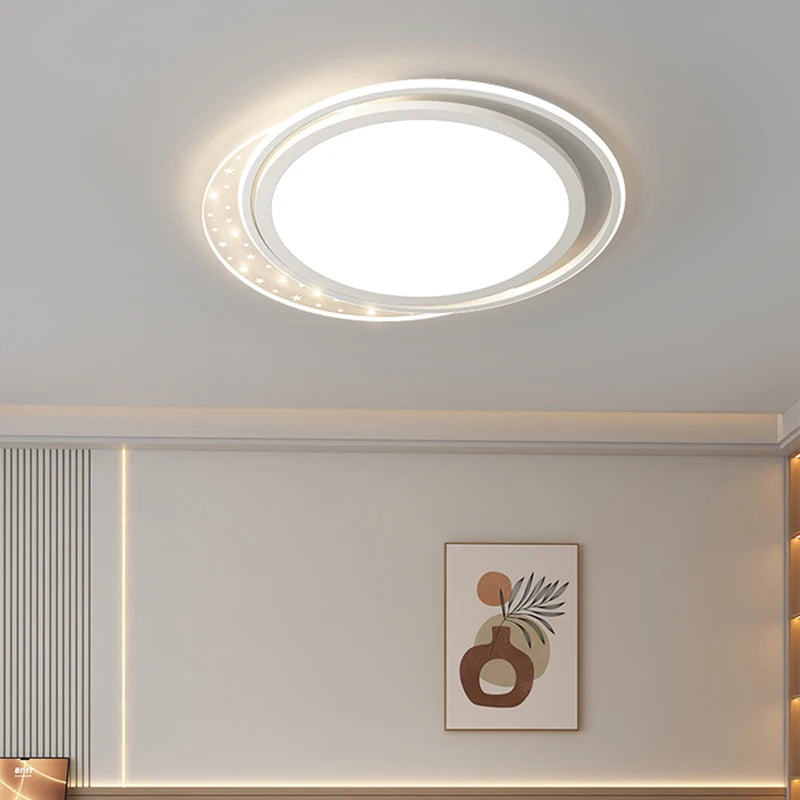 Modern decorative starry sky LED ceiling light for indoor use - vue 3 sur 8