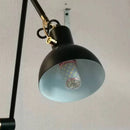 Vintage black and gold metal wall light for elegant interiors