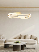 Elegant circular designer pendant light for modern interiors