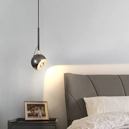 Nordic design LED pendant light ideal for study interior décor - vue 3 sur 9