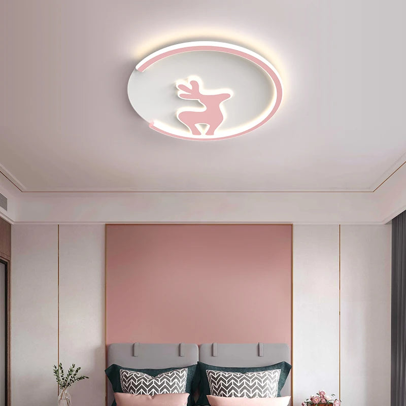 Modern LED ceiling light for decorative indoor lighting
