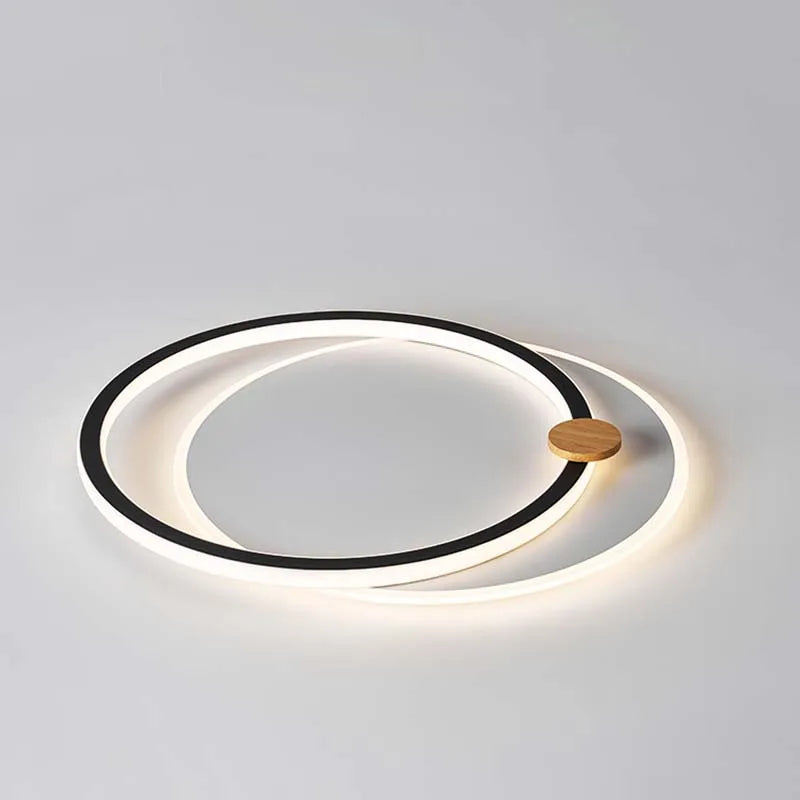 Modern LED ceiling light for elegant interior decor - vue 4 sur 8