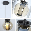Minimalist glass pendant light for bar and restaurant
