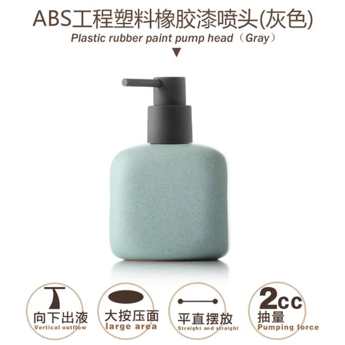 ceramic bottle for portable soap and shower gel - vue 16 sur 21