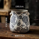 retro ceramic flower pots for plants and orchids