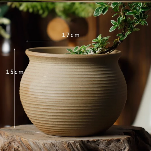 Silicone mould for concrete flower pots