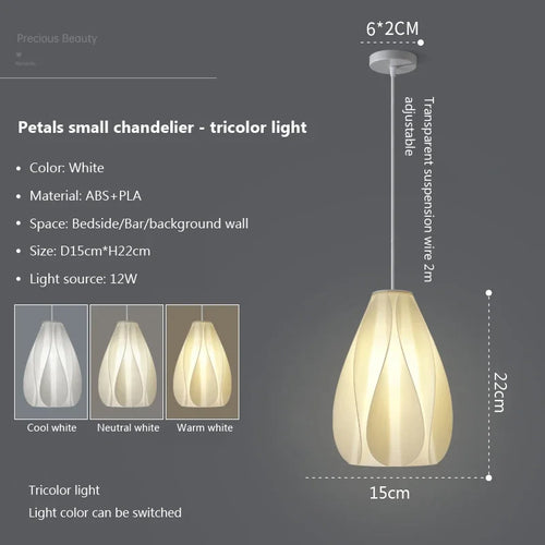 Nordic 3d pendant light for home decoration - vue 15 sur 16