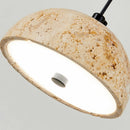 Natural LED pendant light for modern interior décor