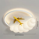 Creative acrylic LED ceiling light for children's decor