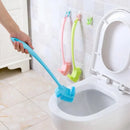 long handled plastic cleaning brush for difficult corners