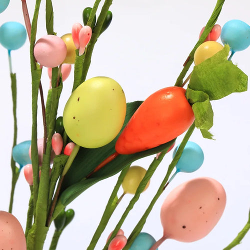 Artificial floral decoration for Easter and spring - vue 8 sur 8