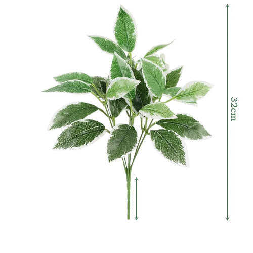 Artificial silk bamboo leaves for elegant decoration - vue 26 sur 32