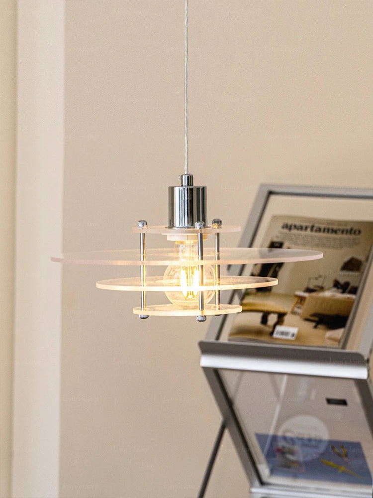 Acrylic LED pendant light for restaurants and shops