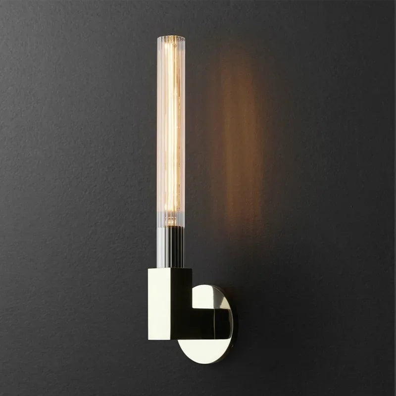 Glass wall light for a modern and elegant space
