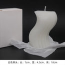 geometric u-shaped scented candles for home decor