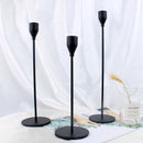 Metal conical candle holder for events and elegant decorations