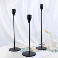 Metal conical candle holder for events and elegant decorations