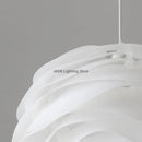 Romantic acrylic pendant light in Danish designer style for interiors
