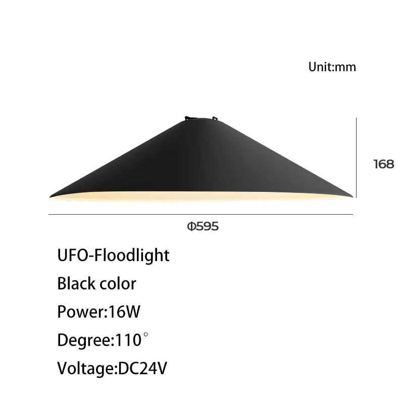Knitted fabric LED strip lamp for loft - vue 23 sur 28