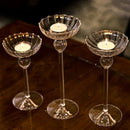 creative striped candlestick for romantic and craft decoration