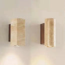 Wabi sabi marble LED wall light for interior decoration