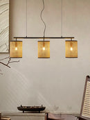 creative rattan retro chandelier for indoor lighting
