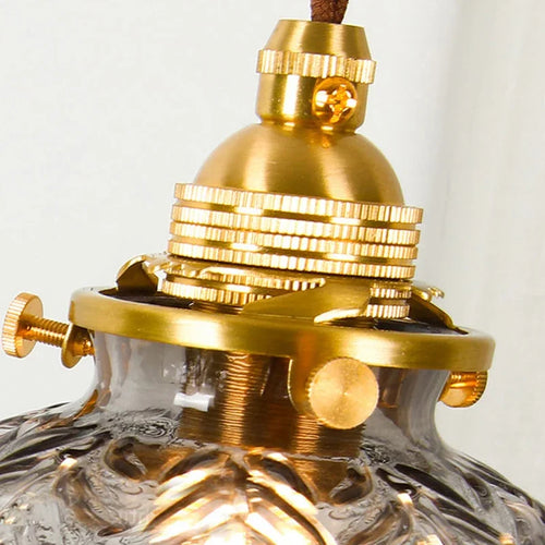 Nordic glass chandelier for an elegant and modern interior - vue 5 sur 10
