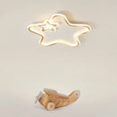 Modern star LED ceiling light for interior decoration