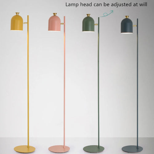 Modern minimalist iron floor lamp for Nordic decor - vue 6 sur 6