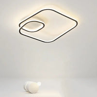 Modern simple LED ceiling light chandelier for living room, dining room, study, bedroom, and home interior decor