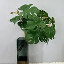 Artificial monstera leaves for indoor decoration green plants