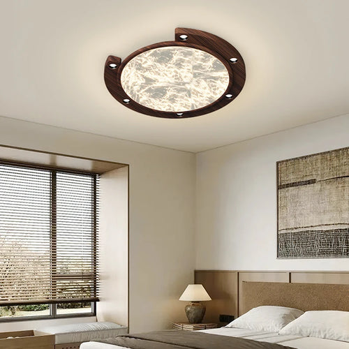 Minimalist LED ceiling light eye protection modern indoor lighting - vue 4 sur 12