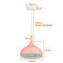 Retro nordic aluminium pendant light for indoor lighting