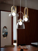 designer glass chandelier for modern interior decoration