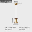 Elegant walnut wood and copper pendant light for sophisticated interiors