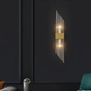 Luxury nordic crystal LED wall light for stylish interiors