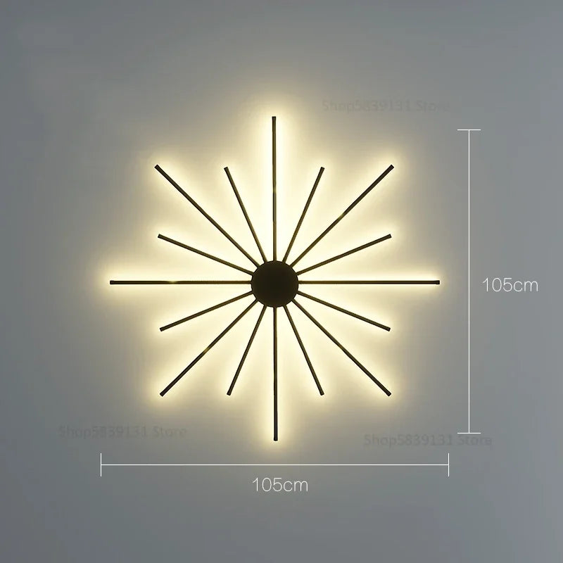 Modern creative wall light for stylish interior decor