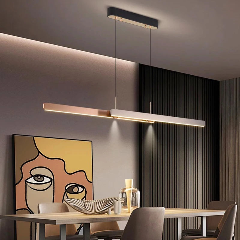 Modern smart chandelier for living room decor