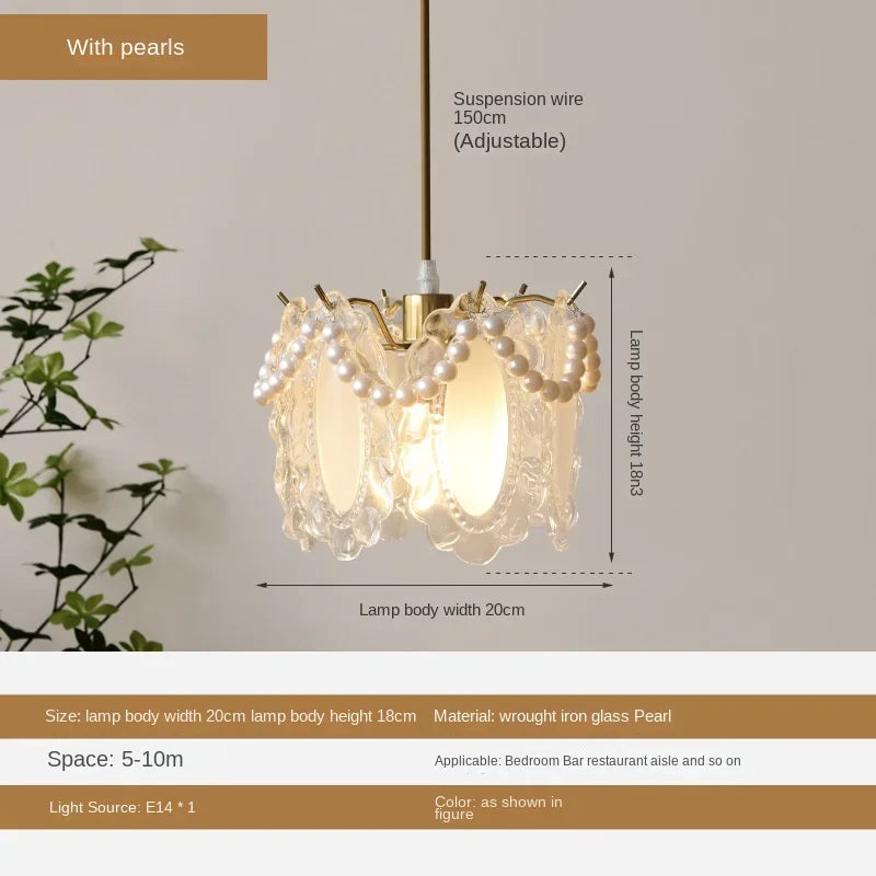 Lightweight crystal glass chandelier for modern lighting - vue 18 sur 30