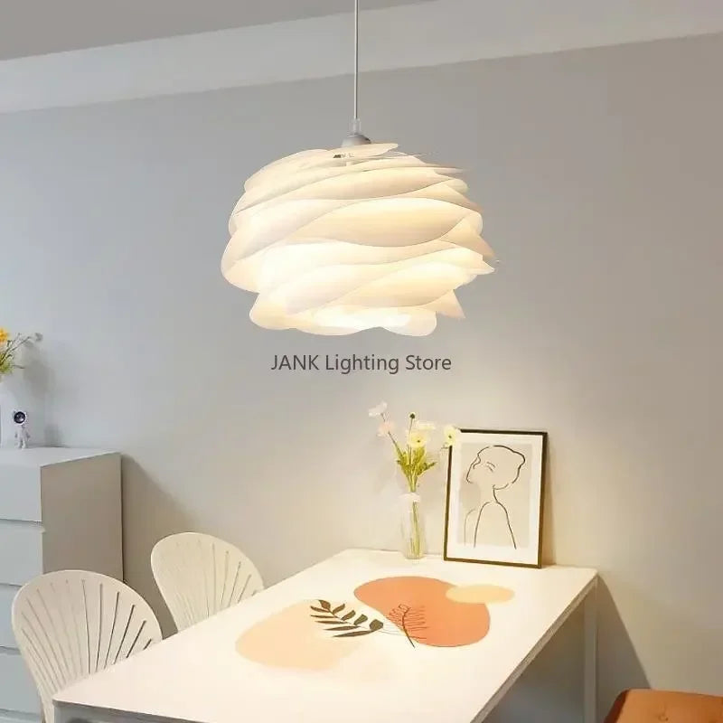 Danish design acrylic pendant light for romantic interior decor
