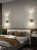 Modern LED wall light with bubble effect for TV background
