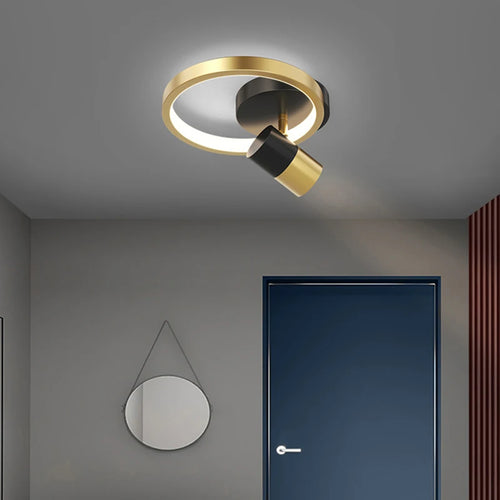 plafonnier led moderne nordique chic pour décoration intérieure - vue 3 sur 9