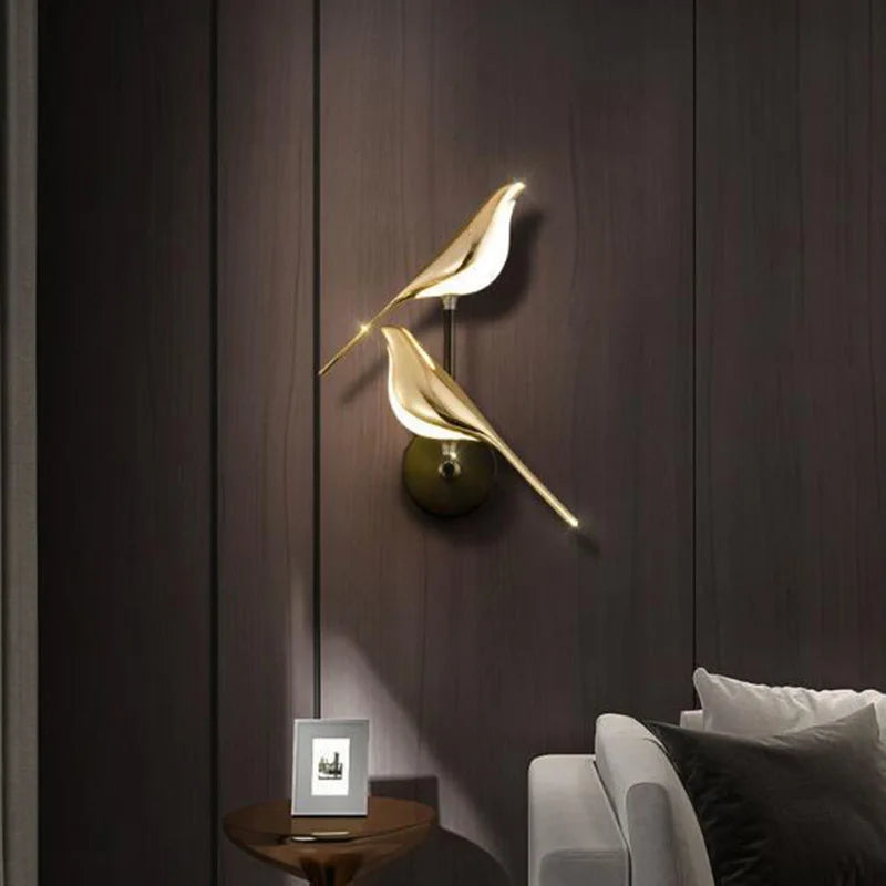 Nordic magpie LED wall light - vue 3 sur 16