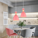 Retro nordic aluminium pendant light for indoor lighting