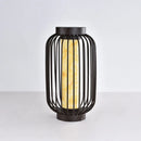 Solar LED bird cage garden decorative lamp